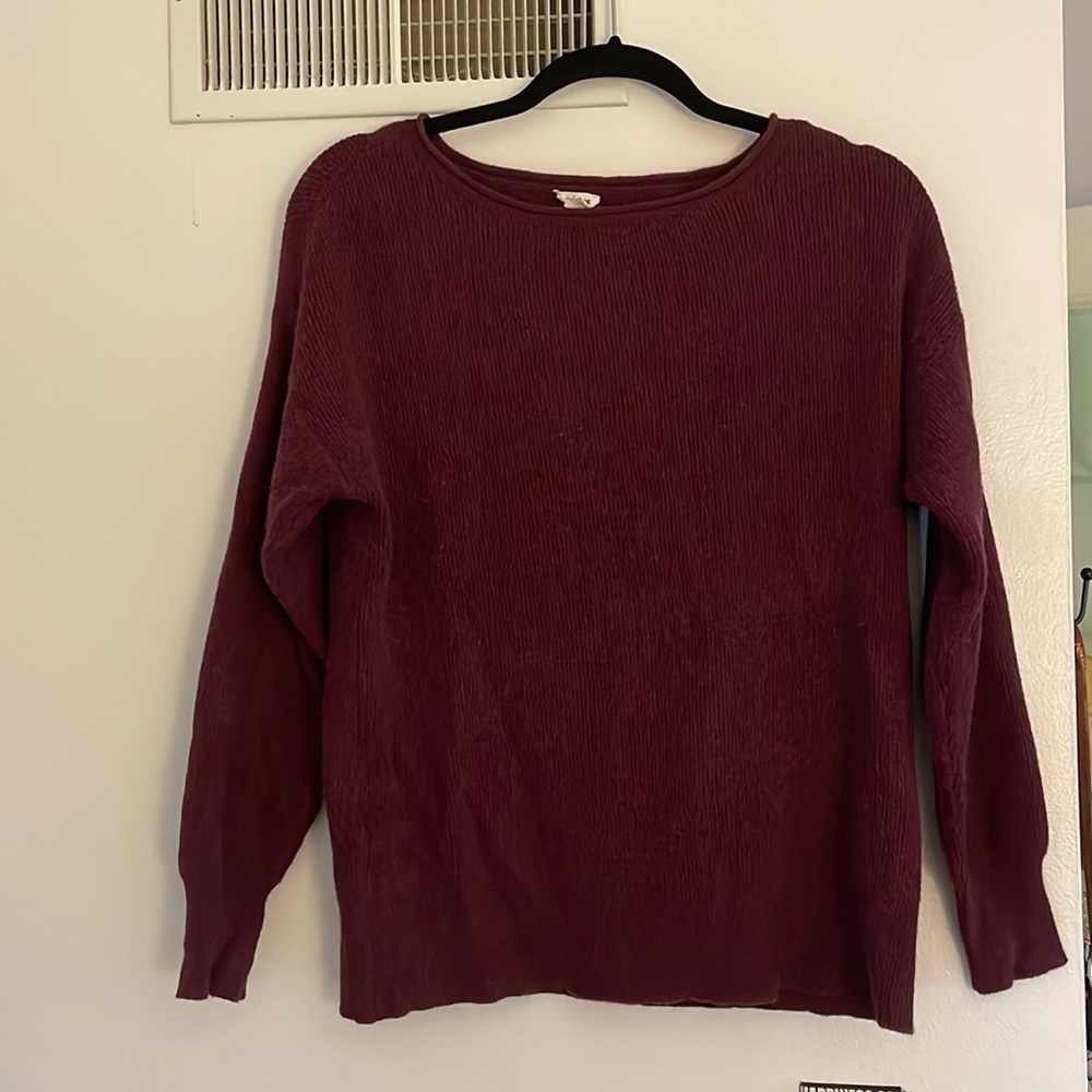 Garage: Maroon Sweater (S)